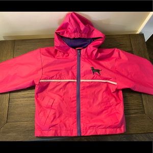 Gently used toddler size Black Dog rain jacket